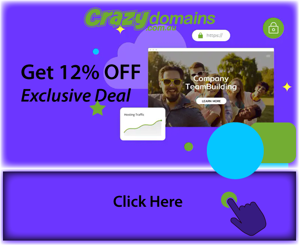 Crazy Domains Exclusive Deal special