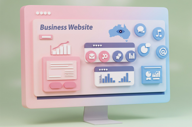 webpage icon on computer screen