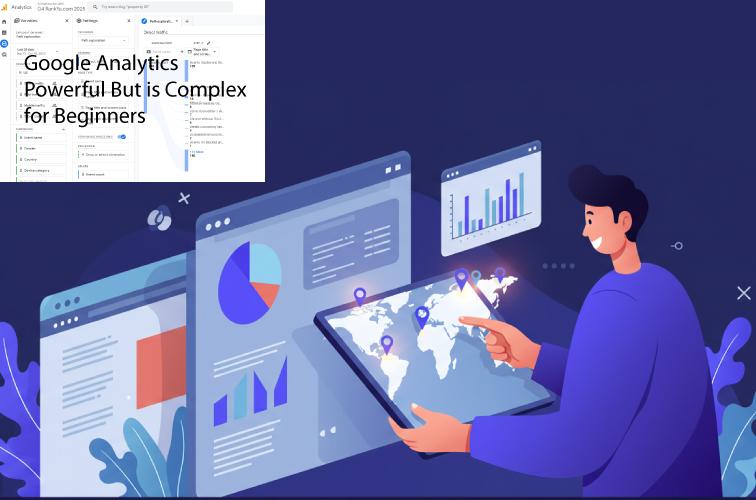 tablet device charts graphs and webpage icons